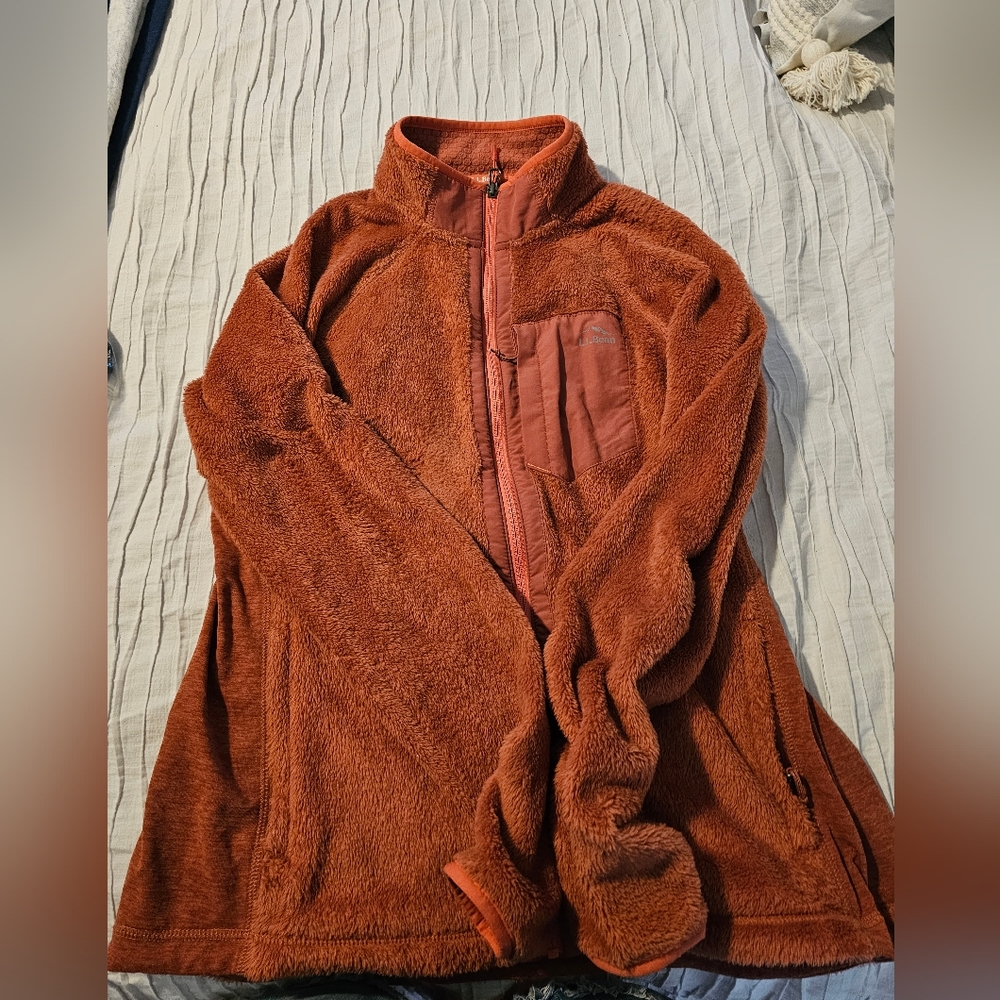 LL Bean Women's Adventure Hybrid Fleece Jacket - Size L